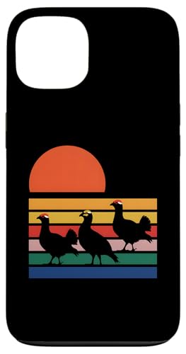Vintage Rüschenhuhn Hülle für iPhone 13 von Bird Grouse Design
