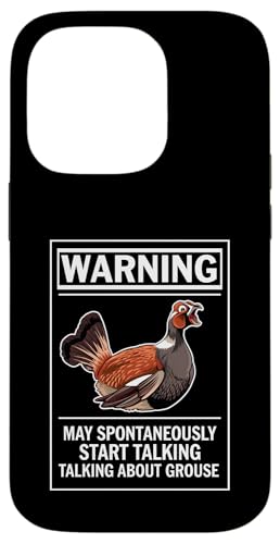 Warnung Ich könnte spontan über Moorhuhn sprechen Hülle für iPhone 14 Pro Warnung Ich könnte spontan über Moorhuhn sprechen Hülle für iPhone 14 Pro von Bird Grouse Design