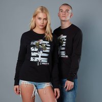 Harley Quinn Block Pannel Unisex Birds of Prey Sweatshirt - Schwarz - L von Birds of Prey