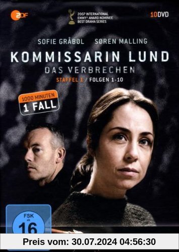 Kommissarin Lund - Das Verbrechen: Staffel 1, Folgen 01-10 (10 DVDs) von Birger Larsen