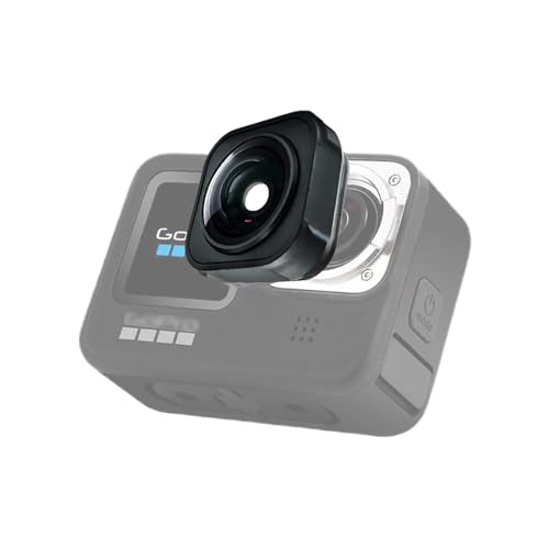 Max Objektiv Mod Kompatibel mit GoPro HERO9/10/11/12 Schwarz - Max Objektiv Mod Kompatibel mit GoPro HERO9/10/11/12 Schwarz - von Birgipar
