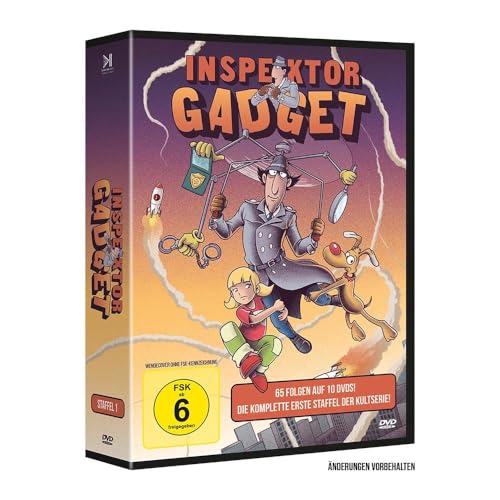 Inspektor Gadget Staffel 1 [10 DVDs] von Birnenblatt Home Video