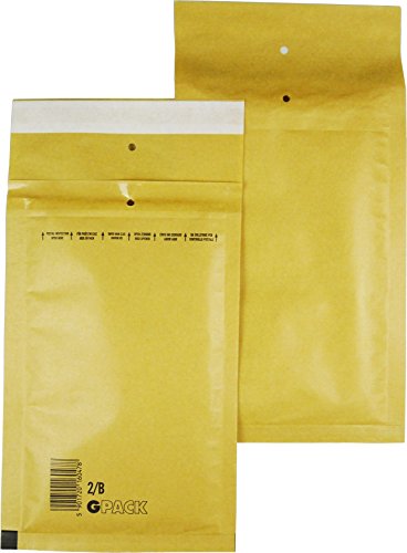 100 Stück Luftpolsterumschläge Luftpolstertaschen Versandtaschen 2/B 140x225 mm braun 100 Stück Luftpolsterumschläge Luftpolstertaschen Versandtaschen 2/B 140x225 mm braun von Birsppy