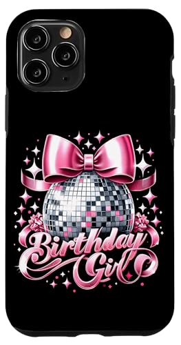 Geburtstag Mädchen Kokette Schleife Discokugel Lustige Geburtstagsfeier Hülle für iPhone 11 Pro Geburtstag Mädchen Kokette Schleife Discokugel Lustige Geburtstagsfeier Hülle für iPhone 11 Pro von Birthday Girl Pink Bow Girly Y2K Women Girl