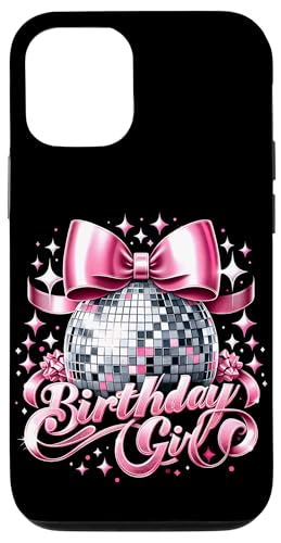 Geburtstag Mädchen Kokette Schleife Discokugel Lustige Geburtstagsfeier Hülle für iPhone 12/12 Pro Geburtstag Mädchen Kokette Schleife Discokugel Lustige Geburtstagsfeier Hülle für iPhone 12/12 Pro von Birthday Girl Pink Bow Girly Y2K Women Girl