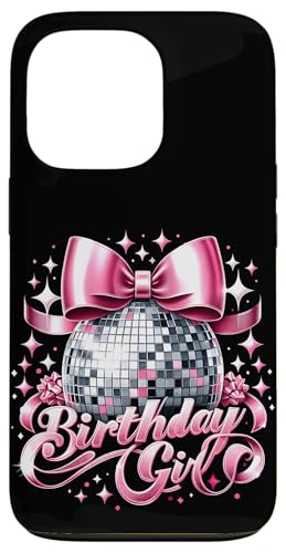 Geburtstag Mädchen Kokette Schleife Discokugel Lustige Geburtstagsfeier Hülle für iPhone 13 Pro Geburtstag Mädchen Kokette Schleife Discokugel Lustige Geburtstagsfeier Hülle für iPhone 13 Pro von Birthday Girl Pink Bow Girly Y2K Women Girl