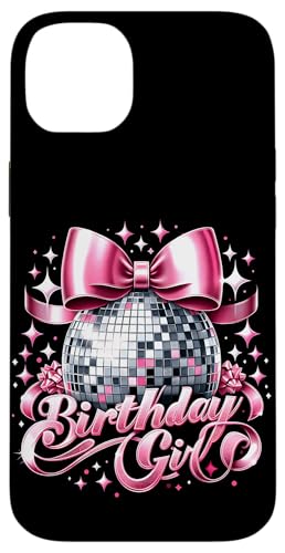 Geburtstag Mädchen Kokette Schleife Discokugel Lustige Geburtstagsfeier Hülle für iPhone 14 Plus Geburtstag Mädchen Kokette Schleife Discokugel Lustige Geburtstagsfeier Hülle für iPhone 14 Plus von Birthday Girl Pink Bow Girly Y2K Women Girl