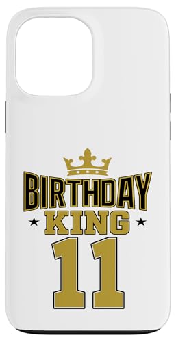 Dieser König ist 11 Jahre, Geburtstag, König, Motto-Party, Familienkleidung Hülle für iPhone 13 Pro Max Dieser König ist 11 Jahre, Geburtstag, König, Motto-Party, Familienkleidung Hülle für iPhone 13 Pro Max von Birthday King Party Birthday Apparel