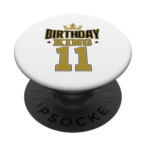 Dieser König ist 11 Jahre, Geburtstag, König, Motto-Party, Familienkleidung PopSockets Klebender PopGrip Dieser König ist 11 Jahre, Geburtstag, König, Motto-Party, Familienkleidung PopSockets Klebender PopGrip von Birthday King Party Birthday Apparel