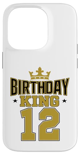 Dieser König ist 12 Jahre, Geburtstag, König, Motto-Party, Familienkleidung Hülle für iPhone 14 Pro Dieser König ist 12 Jahre, Geburtstag, König, Motto-Party, Familienkleidung Hülle für iPhone 14 Pro von Birthday King Party Birthday Apparel
