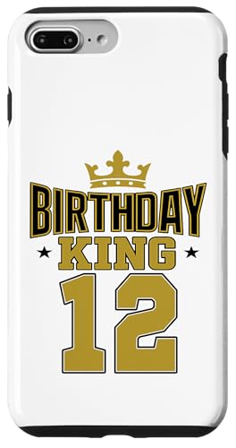 Dieser König ist 12 Jahre, Geburtstag, König, Motto-Party, Familienkleidung Hülle für iPhone 7 Plus/8 Plus Dieser König ist 12 Jahre, Geburtstag, König, Motto-Party, Familienkleidung Hülle für iPhone 7 Plus/8 Plus von Birthday King Party Birthday Apparel