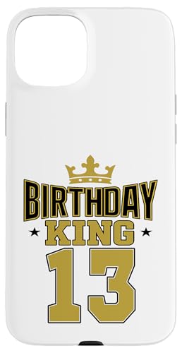 Dieser König ist 13 Jahre, Geburtstag, König, Motto-Party, Familienkleidung Hülle für iPhone 15 Plus Dieser König ist 13 Jahre, Geburtstag, König, Motto-Party, Familienkleidung Hülle für iPhone 15 Plus von Birthday King Party Birthday Apparel