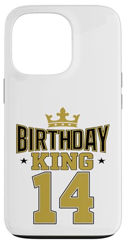 Dieser König ist 14 Jahre, Geburtstag, König, Motto-Party, Familienkleidung Hülle für iPhone 13 Pro Dieser König ist 14 Jahre, Geburtstag, König, Motto-Party, Familienkleidung Hülle für iPhone 13 Pro von Birthday King Party Birthday Apparel