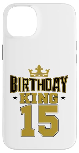 Dieser König ist 15 Jahre, Geburtstag, König, Thema: Party, Familie, Kleidung Hülle für iPhone 14 Plus Dieser König ist 15 Jahre, Geburtstag, König, Thema: Party, Familie, Kleidung Hülle für iPhone 14 Plus von Birthday King Party Birthday Apparel