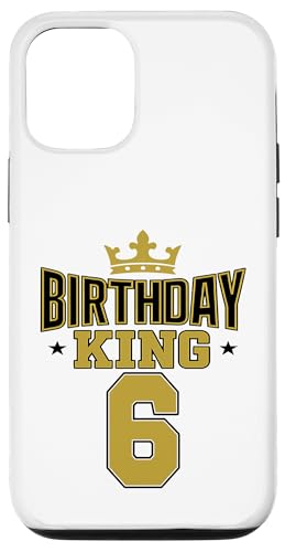 Dieser König ist 6 Jahre, Geburtstag, König, Thema Party, Familie Hülle für iPhone 12/12 Pro Dieser König ist 6 Jahre, Geburtstag, König, Thema Party, Familie Hülle für iPhone 12/12 Pro von Birthday King Party Birthday Apparel