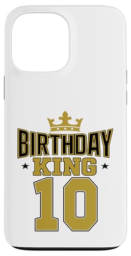 This King is 10 Jahre Birthday King Theme Party Family Wear Hülle für iPhone 13 Pro Max This King is 10 Jahre Birthday King Theme Party Family Wear Hülle für iPhone 13 Pro Max von Birthday King Party Birthday Apparel