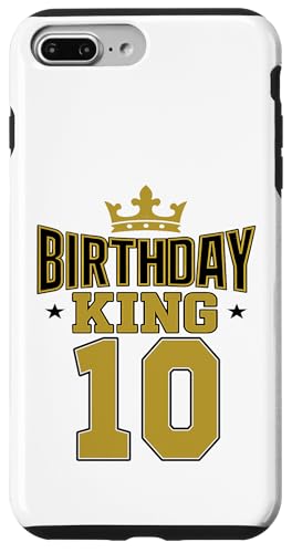 This King is 10 Jahre Birthday King Theme Party Family Wear Hülle für iPhone 7 Plus/8 Plus This King is 10 Jahre Birthday King Theme Party Family Wear Hülle für iPhone 7 Plus/8 Plus von Birthday King Party Birthday Apparel