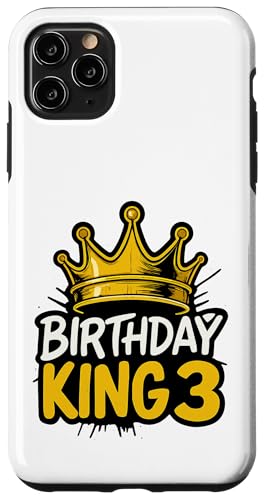 This King is 3 Jahre Birthday King Theme Party Family Wear Hülle für iPhone 11 Pro Max This King is 3 Jahre Birthday King Theme Party Family Wear Hülle für iPhone 11 Pro Max von Birthday King Party Birthday Apparel