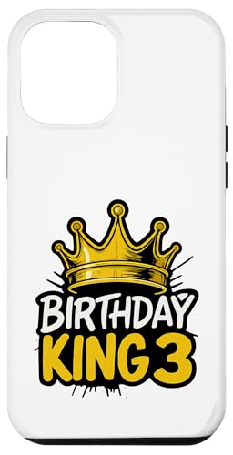 This King is 3 Jahre Birthday King Theme Party Family Wear Hülle für iPhone 12 Pro Max This King is 3 Jahre Birthday King Theme Party Family Wear Hülle für iPhone 12 Pro Max von Birthday King Party Birthday Apparel