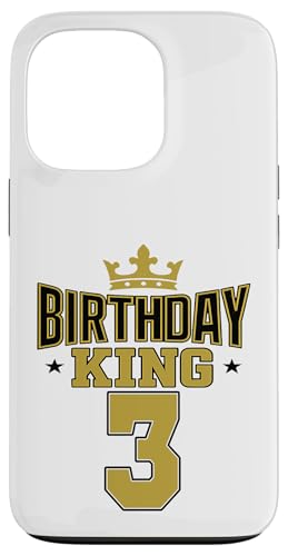 This King is 3 Jahre Birthday King Theme Party Family Wear Hülle für iPhone 13 Pro This King is 3 Jahre Birthday King Theme Party Family Wear Hülle für iPhone 13 Pro von Birthday King Party Birthday Apparel