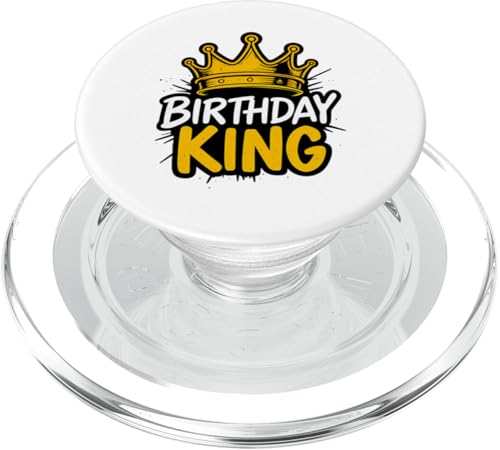 This King is 3 Jahre Birthday King Theme Party Family Wear PopSockets PopGrip für MagSafe This King is 3 Jahre Birthday King Theme Party Family Wear PopSockets PopGrip für MagSafe von Birthday King Party Birthday Apparel