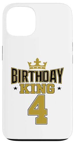 This King is 4 Jahre Birthday King Theme Party Family Wear Hülle für iPhone 13 This King is 4 Jahre Birthday King Theme Party Family Wear Hülle für iPhone 13 von Birthday King Party Birthday Apparel