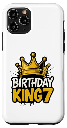 This King is 7 Jahre Birthday King Theme Party Family Wear Hülle für iPhone 11 Pro This King is 7 Jahre Birthday King Theme Party Family Wear Hülle für iPhone 11 Pro von Birthday King Party Birthday Apparel