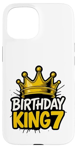This King is 7 Jahre Birthday King Theme Party Family Wear Hülle für iPhone 15 This King is 7 Jahre Birthday King Theme Party Family Wear Hülle für iPhone 15 von Birthday King Party Birthday Apparel