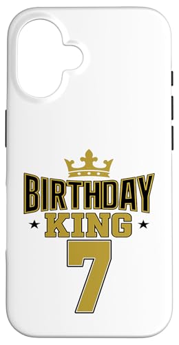 This King is 7 Jahre Birthday King Theme Party Family Wear Hülle für iPhone 16 This King is 7 Jahre Birthday King Theme Party Family Wear Hülle für iPhone 16 von Birthday King Party Birthday Apparel