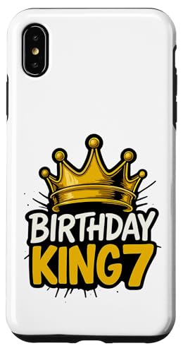 This King is 7 Jahre Birthday King Theme Party Family Wear Hülle für iPhone XS Max This King is 7 Jahre Birthday King Theme Party Family Wear Hülle für iPhone XS Max von Birthday King Party Birthday Apparel