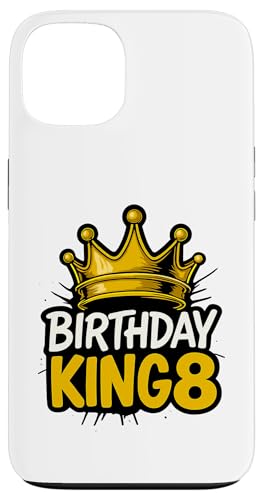 This King is 8 Jahre Birthday King Theme Party Family Wear Hülle für iPhone 13 This King is 8 Jahre Birthday King Theme Party Family Wear Hülle für iPhone 13 von Birthday King Party Birthday Apparel