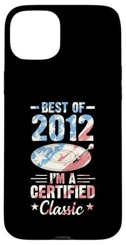 Schallplatte Geburtstag Best Of 2012 I'm A Certified Classic Hülle für iPhone 15 Plus Schallplatte Geburtstag Best Of 2012 I'm A Certified Classic Hülle für iPhone 15 Plus von Birthday Party For American Vinyl Record Collector