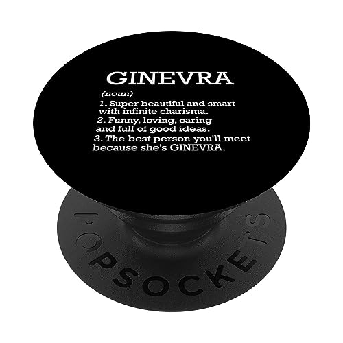 Ginevra Definition Personalisierter Name Ginevra Lustiger Geburtstag PopSockets mit austauschbarem PopGrip Ginevra Definition Personalisierter Name Ginevra Lustiger Geburtstag PopSockets mit austauschbarem PopGrip von Birthday Personalized Tees For Women - Custom Name