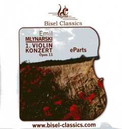 Konzert Nr.1 op.11 für Violine und Orchester : CD-ROM (Stimmen zum Ausdrucken) von Bisel Classics Christoph Bisel