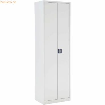 Bisley ECO Flügeltürenschrank Eco montiert 4 Böden 5 OH HxBxT 195xB60x Bisley ECO Flügeltürenschrank Eco montiert 4 Böden 5 OH HxBxT 195xB60x von Bisley ECO