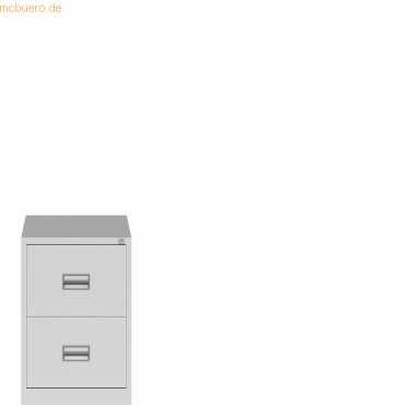 Bisley ECO Hängeregistraturschrank Eco 2 Schübe HxBxT 698x467x620mm li Bisley ECO Hängeregistraturschrank Eco 2 Schübe HxBxT 698x467x620mm li von Bisley ECO