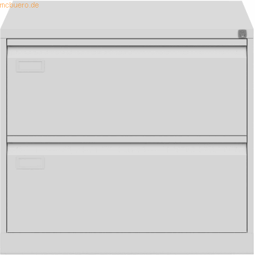 Bisley ECO Hängeregistraturschrank Eco 2 Schübe HxBxT 698x842x620mm li von Bisley ECO