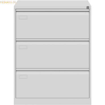 Bisley ECO Hängeregistraturschrank Eco 3 Schübe HxBxT 997x842x620mm li von Bisley ECO