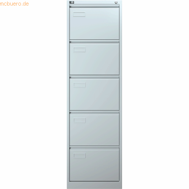 Bisley ECO Hängeregistraturschrank Eco 5 Schübe HxbxT 1596x467x620mm l von Bisley ECO