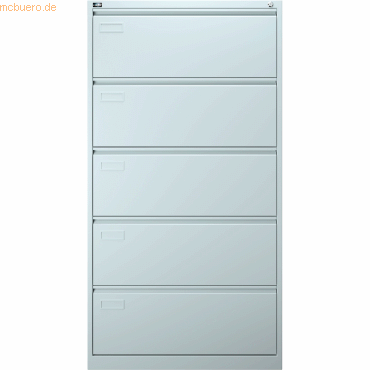 Bisley ECO Hängeregistraturschrank Eco 5 Schübe HxbxT 1596x842x620mm l von Bisley ECO