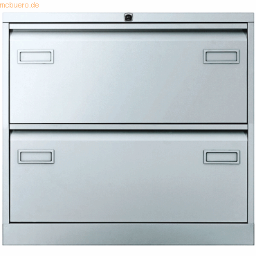 Bisley Light Hängeregistraturschrank Light 2 Schübe 2-bahnig silber Bisley Light Hängeregistraturschrank Light 2 Schübe 2-bahnig silber von Bisley Light