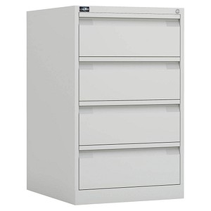 BISLEY ECO Karteischrank reinweiß 4 Schubladen 57,0 x 62,2 x 91,5 cm BISLEY ECO Karteischrank reinweiß 4 Schubladen 57,0 x 62,2 x 91,5 cm von Bisley