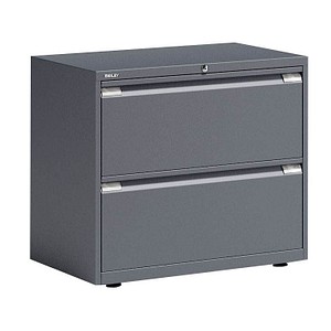 BISLEY Essentials Hängeregistraturschrank anthrazit 2 Schubladen 80,0 x 47,0 x 69,3 cm BISLEY Essentials Hängeregistraturschrank anthrazit 2 Schubladen 80,0 x 47,0 x 69,3 cm von Bisley