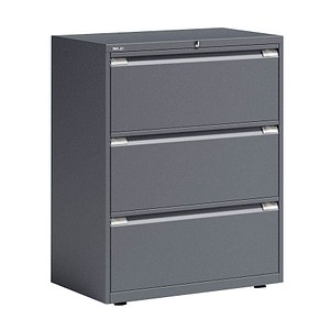 BISLEY Essentials Hängeregistraturschrank anthrazit 3 Schubladen 80,0 x 47,0 x 100,0 cm BISLEY Essentials Hängeregistraturschrank anthrazit 3 Schubladen 80,0 x 47,0 x 100,0 cm von Bisley