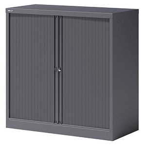 BISLEY Essentials Rollladenschrank anthrazit 1 Fachboden 100,0 x 47,0 x 100,0 cm von Bisley