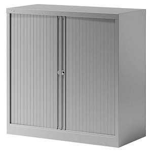 BISLEY Essentials Rollladenschrank silber 1 Fachboden 100,0 x 47,0 x 100,0 cm von Bisley