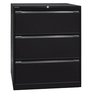 BISLEY Hängeregistraturschrank schwarz 3 Schubladen 80,0 x 62,2 x 101,6 cm BISLEY Hängeregistraturschrank schwarz 3 Schubladen 80,0 x 62,2 x 101,6 cm von Bisley