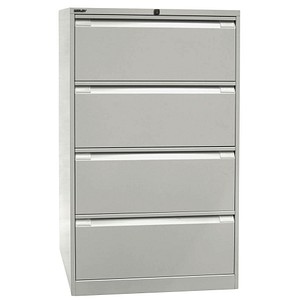 BISLEY Hängeregistraturschrank verkehrsweiß 4 Schubladen 80,0 x 62,2 x 132,1 cm BISLEY Hängeregistraturschrank verkehrsweiß 4 Schubladen 80,0 x 62,2 x 132,1 cm von Bisley