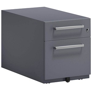 BISLEY Note Rollcontainer anthrazit 2 Auszüge 42,0 x 77,5 x 49,5 cm BISLEY Note Rollcontainer anthrazit 2 Auszüge 42,0 x 77,5 x 49,5 cm von Bisley