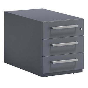 BISLEY Note Rollcontainer anthrazit 3 Auszüge 42,0 x 77,5 x 49,5 cm BISLEY Note Rollcontainer anthrazit 3 Auszüge 42,0 x 77,5 x 49,5 cm von Bisley